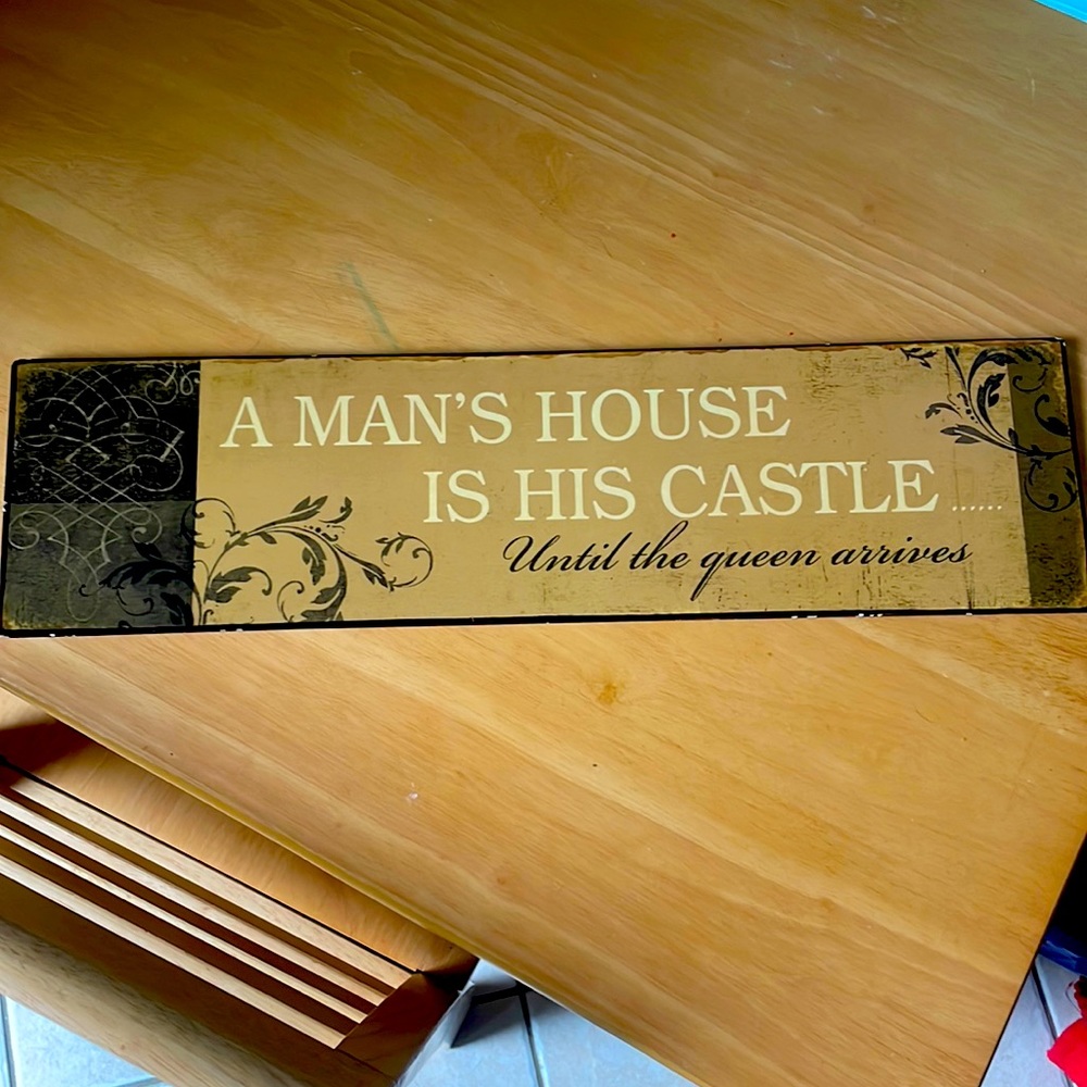 5x19 tin sign